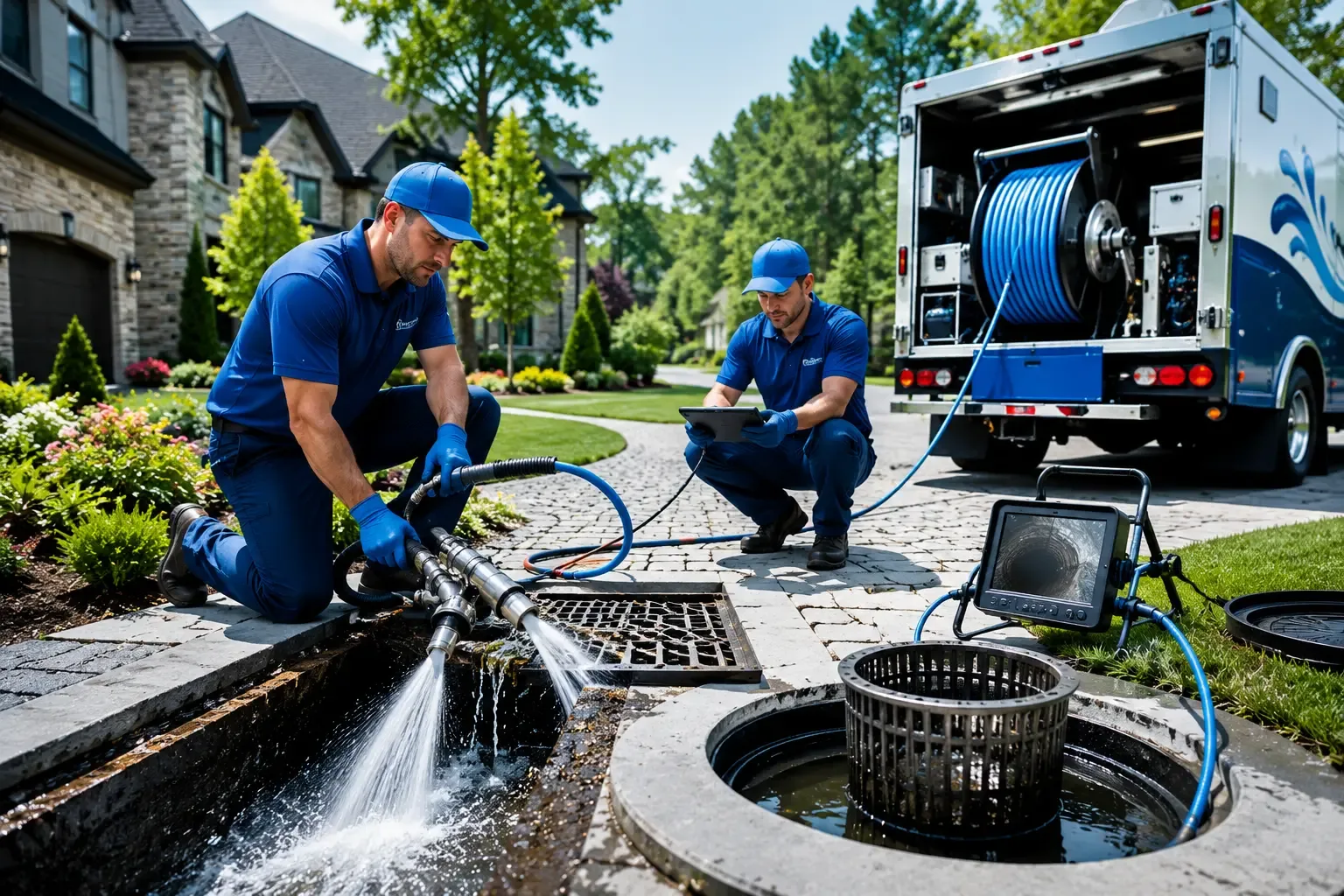 Local outdoor drain cleaning professionals in Genoa, IL
